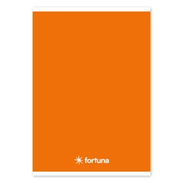 Füzet vonalas FORTUNA Monocolor A/5 32 lapos narancssárga