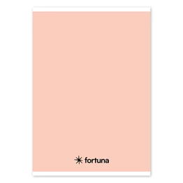 Füzet vonalas FORTUNA Monocolor A/5 32 lapos pasztell barack