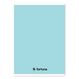 Füzet vonalas FORTUNA Monocolor A/5 32 lapos pasztell kék