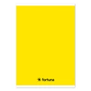 Füzet vonalas FORTUNA Monocolor A/5 32 lapos sárga