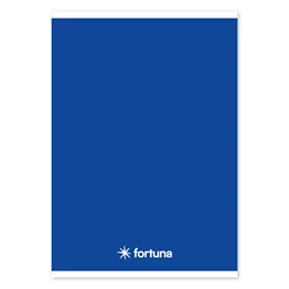 Füzet vonalas FORTUNA Monocolor A/5 32 lapos sötétkék