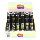 Golyóstoll NEBULO 0,7 mm 10 színű Panda