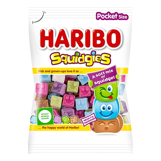 Gumicukor HARIBO Squidgies 80g