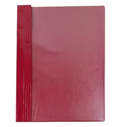 Gyorsfűző FORTUNA pvc kemény bordó