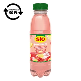 Gyümölcslé SIÓ Limonádé Citrom-dinnye 0,4L DRS