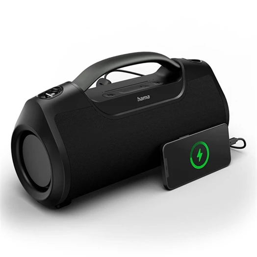 Hangszóró HAMA Sound Barrel Bluetooth 60W fekete