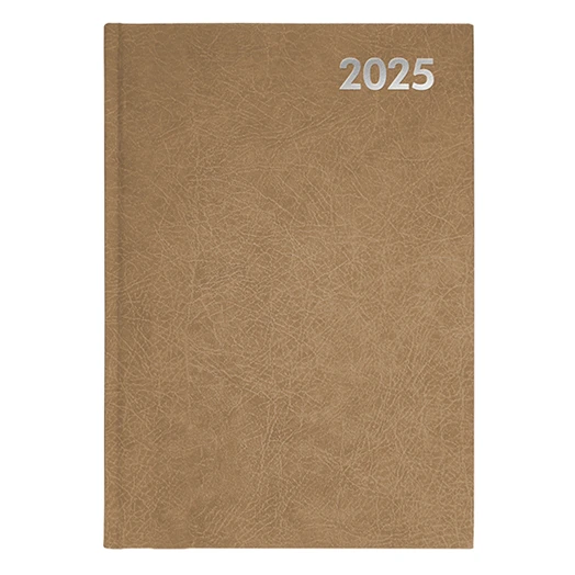 Határidőnapló ALISCA A/4 heti fehér lapos barna 2026.