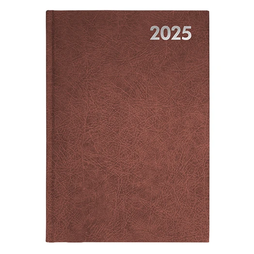 Határidőnapló ALISCA A/4 heti fehér lapos bordó 2026.