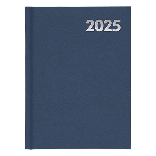 Határidőnapló ALISCA A/5 napi fehér lapos kék 2026.