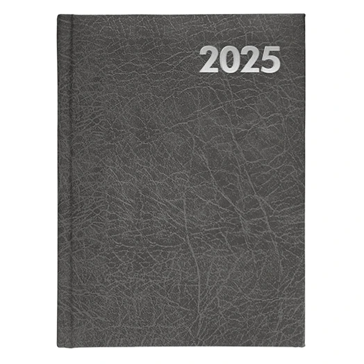 Határidőnapló ALISCA B/5 heti fehér lapos szürke 2026.