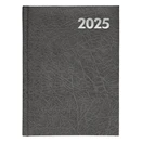 Határidőnapló ALISCA B/5 napi fehér lapos szürke 2026.