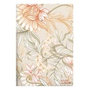 Határidőnapló LIZZY CARD B/5 heti szivacsos Beige flowers 2026.