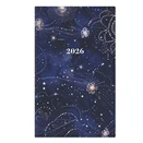 Határidőnapló TOPTIMER Joy J018 A/5 heti fehér lapos keskenyített Galaxis metál 2026.