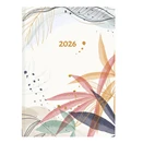Határidőnapló TOPTIMER Joy J022 B/6 napi fehér lapos Modern metál 2026.
