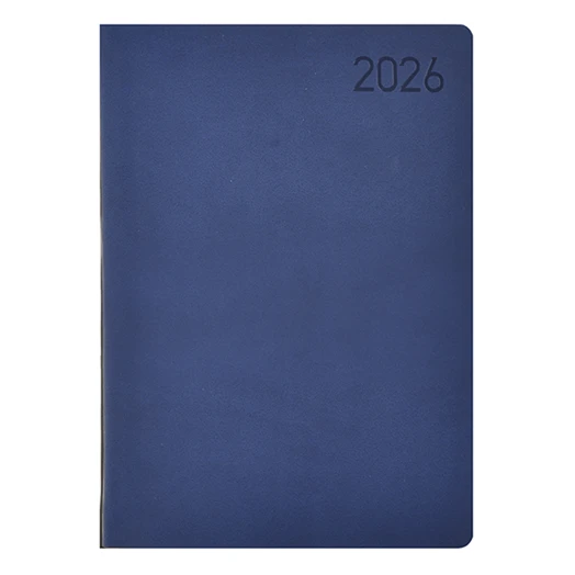 Határidőnapló TOPTIMER Madeira M011 B/5 heti fehér lapos kék-narancs2026.