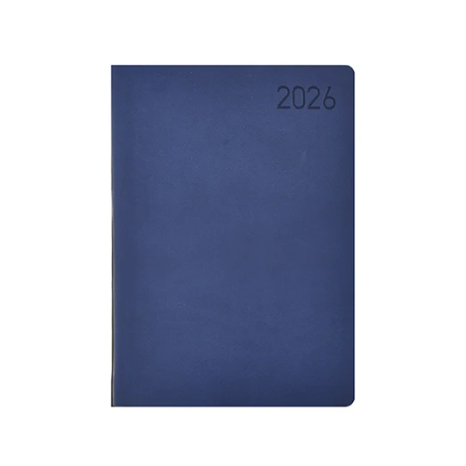 Határidőnapló TOPTIMER Madeira M012 B/6 heti fehér lapos kék-nancs 2026.