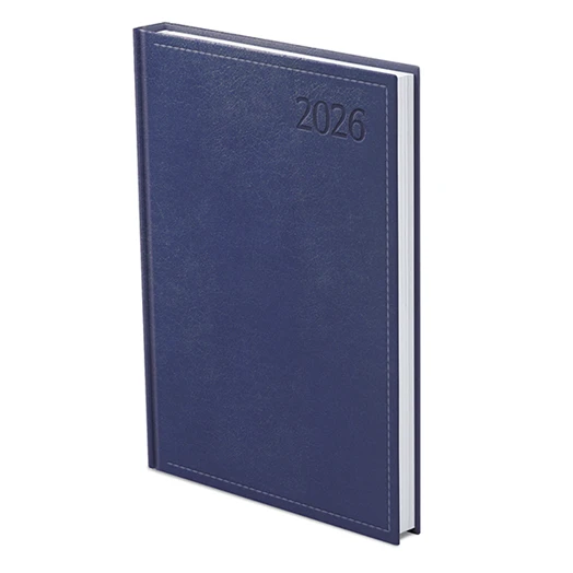 Határidőnapló TOPTIMER Traditional T011 B/5 heti fehér lapos kék 2026.