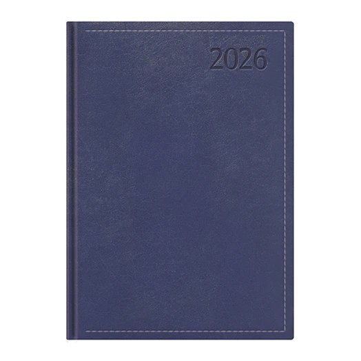 Határidőnapló TOPTIMER Traditional T011 B/5 heti fehér lapos kék 2026.