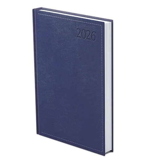 Határidőnapló TOPTIMER Traditional T022 B/6 napi fehér lapos kék 2026.
