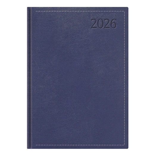 Határidőnapló TOPTIMER Traditional T022 B/6 napi fehér lapos kék 2026.