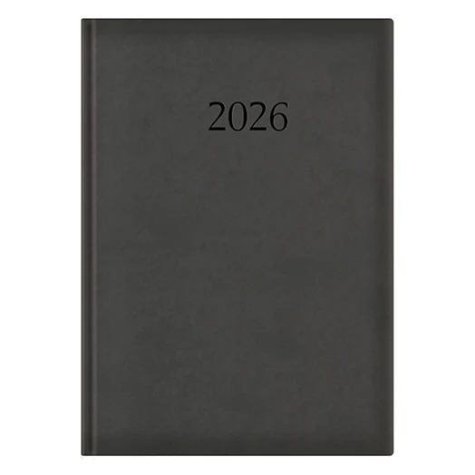 Határidőnapló TOPTIMER Wide W024 A/4 napi fehér lapos fekete 2026.