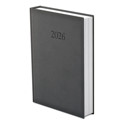Határidőnapló TOPTIMER Wide W024 A/4 napi fehér lapos fekete 2026.