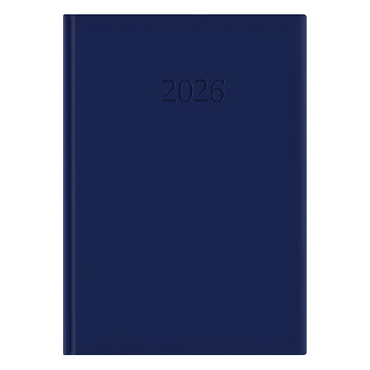 Határidőnapló TOPTIMER Wide W024 A/4 napi fehér lapos kék 2026.