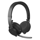 Headset vezeték nélküli LOGITECH MSFT Zone 2,4 Ghz/USB grafitszürke