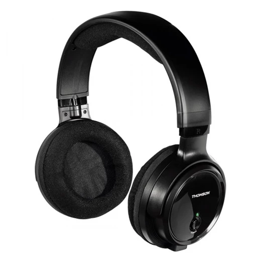 Headset vezeték nélküli THOMSON WHP3001B jack fekete