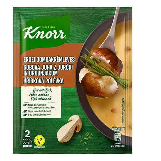 Instant KNORR Erdei gombakrémleves 48g