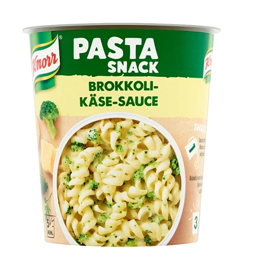 Instant tészta KNORR Snack Brokkoli-sajt szósz 62g