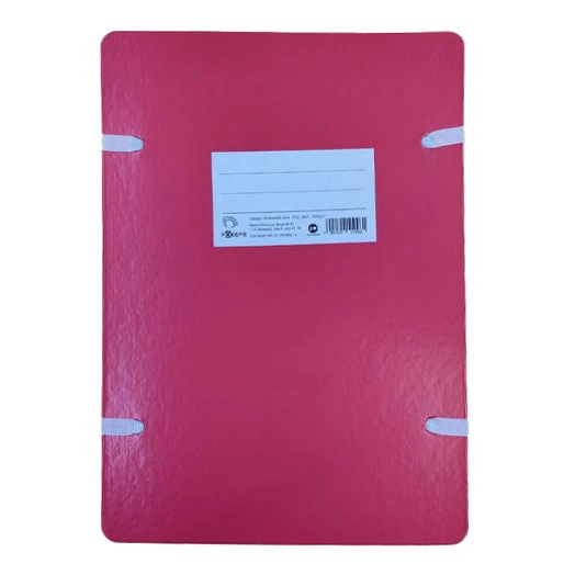 Irományfedél szalagos CLARISSA 1050 g piros