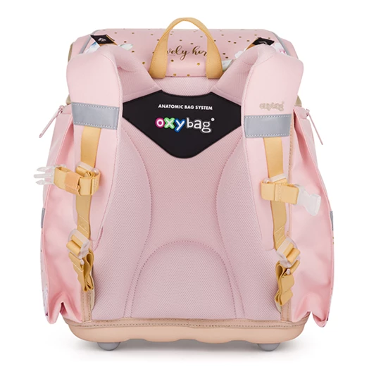 Iskolatáska szett OXY Premium Light 3 részes Horse romantic tolltartóval és tornazsákkal