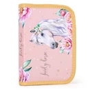 Iskolatáska szett OXY Premium Light 3 részes Horse romantic tolltartóval és tornazsákkal