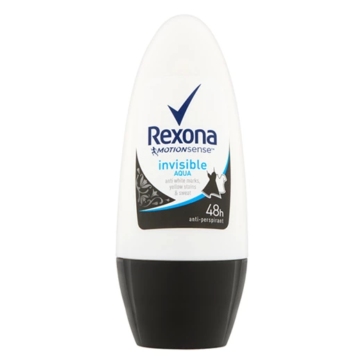 Izzadásgátló deo roll-on REXONA Invisible Aqua 50ml