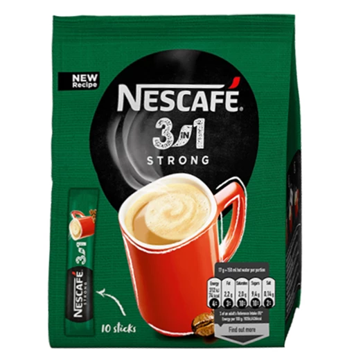 Kávé instant NESCAFE 3in1 Strong 10x16g