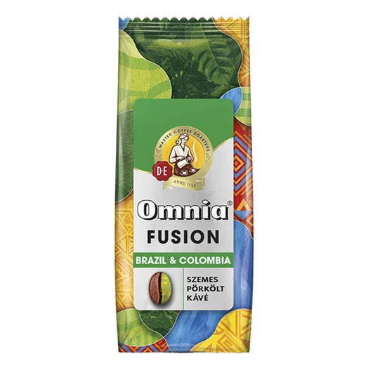 Kávé szemes DOUWE EGBERTS Omnia Fusion Brazil&Colombia 900 g