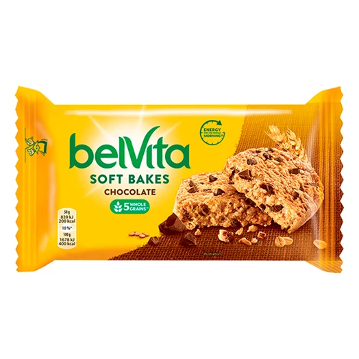 Keksz BELVITA Jó Reggelt! Softy csokoládé darabokkal  50g