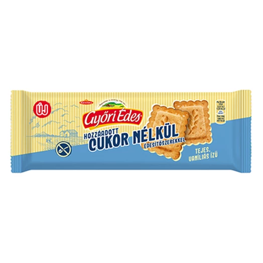 Keksz GYŐRI ÉDES hozzáadott cukor nélkül 100g