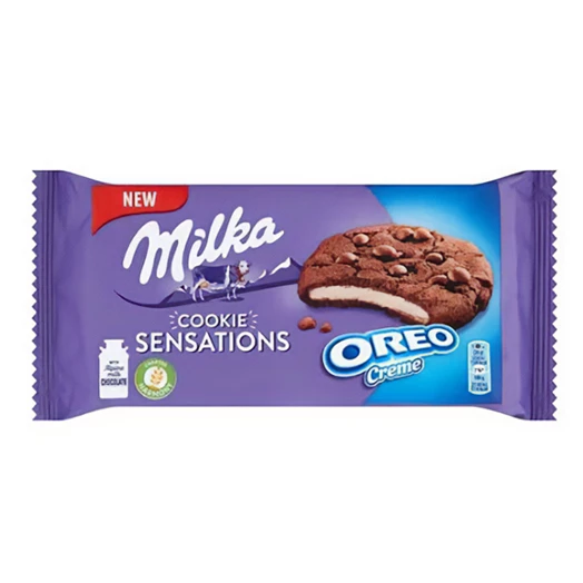 Keksz MILKA Cookie Sensation Oreo Creme 156g