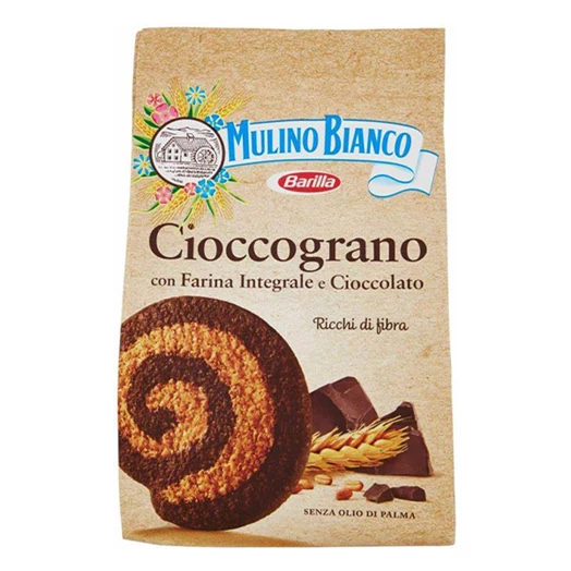 Keksz MULINO BIANCO cioccograno teljes kiörlésű kakaós 330g