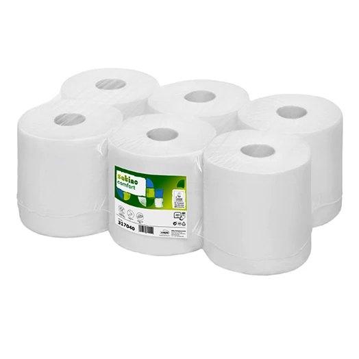 Kéztörlő tekercses SATINO Comfort belsőmagos 20cm 300m 1 rétegű  6/csom