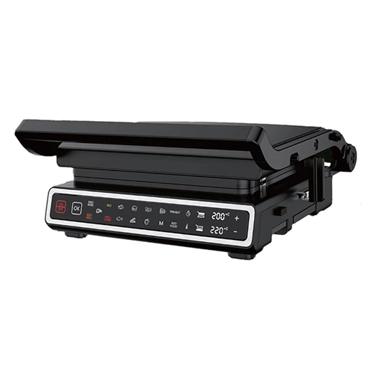Kontaktgrill DYRAS CGR-201B digitális fekete