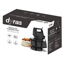 Konyhai robotgép DYRAS HM753ALP-B 300W 4 keverőszár fekete