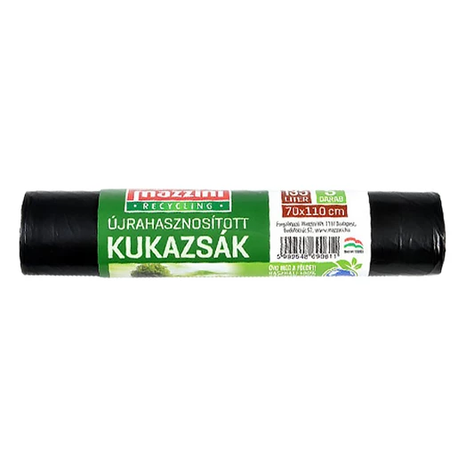 Szemeteszsák MAZZINI 135L újrahasznosított 5 db/tekercs