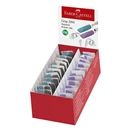 Kupakradír FABER-CASTELL Grip 2001 40x10mm 2 darabos fekete/óceánkék rózsaszín/lila színek