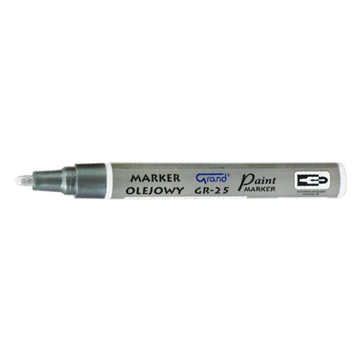 Lakkmarker GRAND GR-25 2-3 mm ezüst