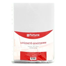 Lefűzhető genotherm FORTUNA A/4 60 mikron víztiszta 100 darabos