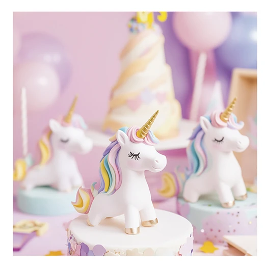 Lemeznaptár REALSYSTEM 300x300mm Happy Unicorns 2026.