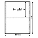 Leporelló STARPRINT 240/1 példány VR1-24/6" 1800 garnitúra/doboz